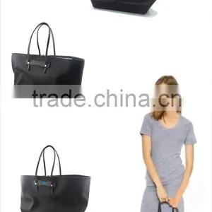 Silicone Tote Shoulder Bag,Lady's Silicone Leather Handbag thumbnail-6