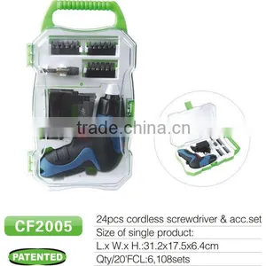 3.6v Lithium Mini Electric Cordless Screwdriver thumbnail-1