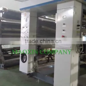 Semi-Automatic Gravure Mode Two Color Plastic Film Printing Machine thumbnail-1