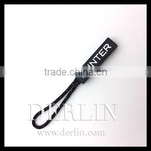 PVC TPU Cord Drawstring String Black Green Rubber Puller for Zipper Pull thumbnail-4