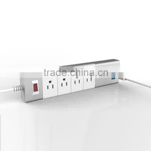 Tabletop Commercial Outlet Socket,universal Wall Wall Socket,AC Home Power Wall Socket With Cell Phone Charger thumbnail-1