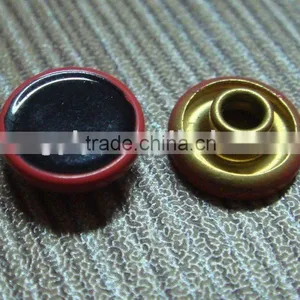 9.5mm Garment Accessories Good Quality Red Color Metal Jeans Rivet thumbnail-1