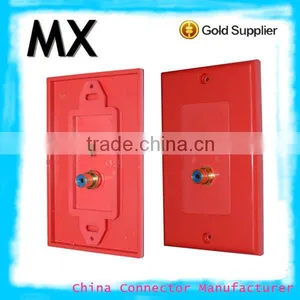 2RCA Electrical Socket Waterproof Socket Electrical Wall Plates Outlet Wall Plate thumbnail-1