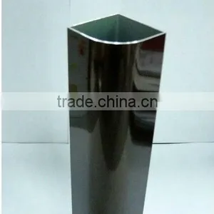 Mechanical Polishing Anodized Bronze Aluminum Profiles thumbnail-1