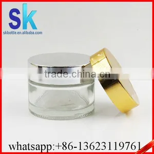 30g Amber Glass Jar for Cosmetic Whosales thumbnail-4