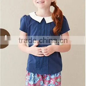 USA Children's Organic Cotton Ruffle t Shirts Wholesale Price so Cheaper thumbnail-2