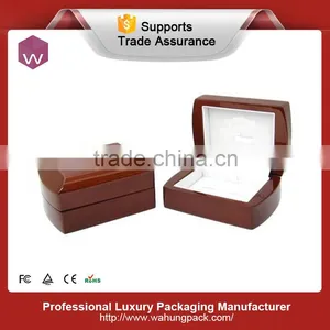Lacquer Cufflink Packaging Box Wood Wholesale(WH-0291-1) thumbnail-1