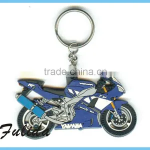 Customized Flexible Soft Pvc Motorcycle Keychains thumbnail-1