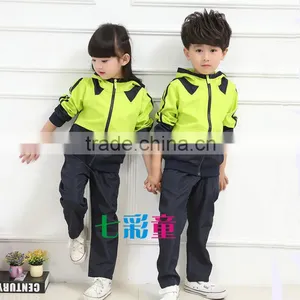Top Fashion Boys and Girls Tracksuit/sports Wear, Latest Design Kindergarten Kids Uniforms thumbnail-1