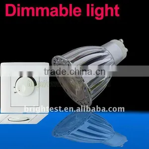 6W GU10 LED Bulbs Dimmable Warm White thumbnail-1
