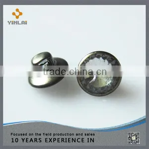 Brass Bulk Buttons for Garment With Three Color thumbnail-3
