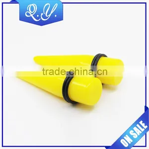 Hot Products New Design Acrylic Ear Plug Bullet Shape Ear Plug With Cheap Price thumbnail-1