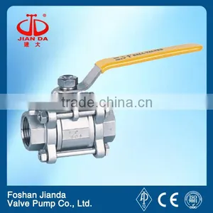 Stainless Steel 2 Inch Pn16 Cf8 Ball Valve thumbnail-1