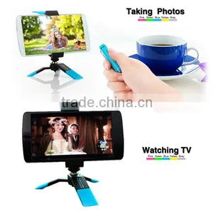 Carry-home Universal Mounting Phone Tripod for Phone and Camera With Metal Holder thumbnail-5