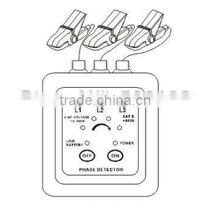 Best Quality LED Display Non-contact Phase Detectors ETCR1000C thumbnail-5