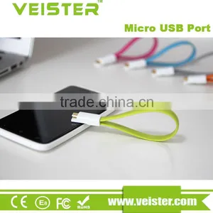 Magnet Flat Short 22cm Magnetic Bracelet USB Cable For Samsung,Xiaomi, Android USB Cable thumbnail-5