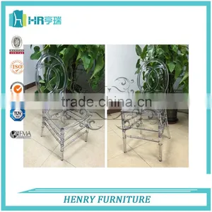 Popular Knock-down And Assembled Tiffany Catering Wedding Plastic Chiavari Clear Resin Phoenix Chair thumbnail-6