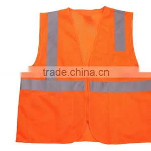 High Quality Motorcycle Reflective Vests Cheap SAFETY Vest thumbnail-2