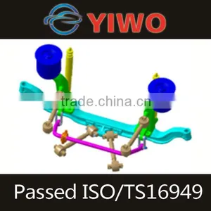 10000 Lbs Steerable Lift Axle Suspension of Trolley Bus Manufacturer thumbnail-2