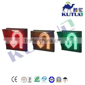 400mm Traffic Led Arrow Indicator Light Turning Arrow With Red Yellow Green U-Turn thumbnail-4