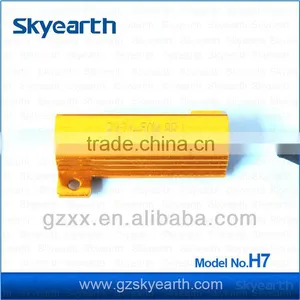 50w 6ohm/ 50w 8ohm LED Load Resistor H7 for Car Fog Light thumbnail-2