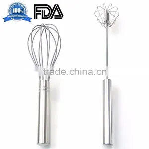 Stirring Whisk,Hand Power Silicone Egg Whisk thumbnail-1