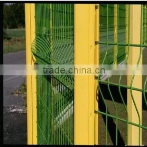 Blue Color PVC Coated Triangle Bending Guardrail Net in 2016 thumbnail-3