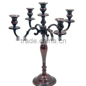 Candelabra 5 Candle, Candelabra, Chandle Holder, Wedding Candelabra thumbnail-1