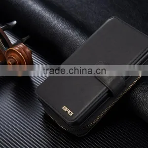 Best Selling Multifunction Leather Case Cover Zipper Wallet Case With Mirror For IPhone 6/6S Plus thumbnail-3