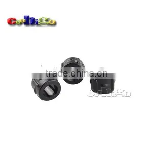 5/32"(4mm) Mini Plastic Beads Bell Stopper Cord Ends For Apparel Sportwear Accessories #FLS197-B thumbnail-2