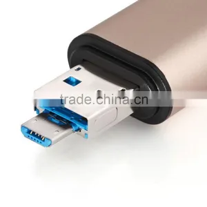 3 in 1 Card Reader USB Type C 2-Slot TF / SD Memory Card Adapter for Macbook Smartphone thumbnail-4