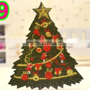 Special Custom Sew on Iron on Patch Applique Christmas Embroidery Pattern thumbnail-2