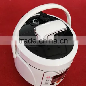 2016 New Camping Rice Pressure Cooker Cute Portable 2L White Black Pink Baby Food Multi Mini Travel Cookers With Handle thumbnail-6