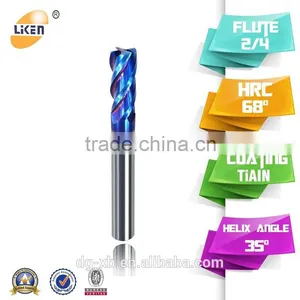 Dongguan Solid Carbide 4 Flutes Spiral End Mill Milling Cutter, Square Milling Tools thumbnail-2