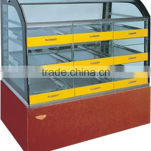 High Quality Fan Cooling Display Cabinet and Showcase for Cake Moderate Temperature thumbnail-6