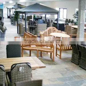Fashionable Italy Style Outdoor Rattan Coffee Table and Chairs Set Round Wicker Sofa thumbnail-5