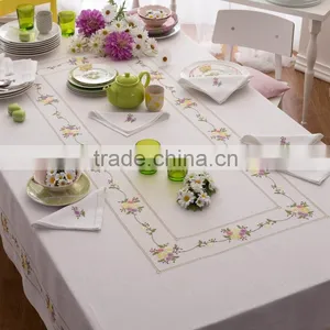 Hand Embroidery Table Cloth thumbnail-1