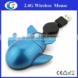 Wired Airplane Computer Mouse With Extendable Cable thumbnail-6