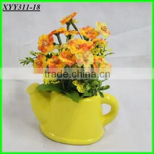 Home& Indoor Decoration,new Design Special Small Yellow Flower Bonsai thumbnail-1
