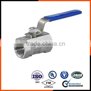 Dn 25 SS304 FxF Thread Ball Valve Dn100 thumbnail-1