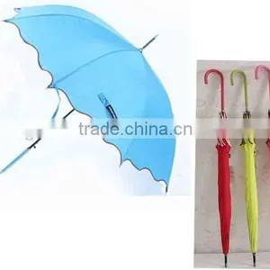 Electroplated Frame New Design Leaf Sharp Umbrella thumbnail-3