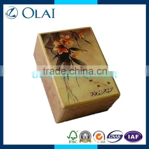 Antique Fashion Small Wooden Packing Box thumbnail-1