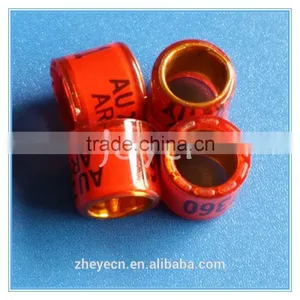 Crown Aluminium Plastic Pigeon Ring -Crown Hot Sale Products for Pigeon Clubs Racing thumbnail-2