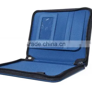 Waterproof Chief Blue Color Genuine Leather Cover for Notebook thumbnail-5