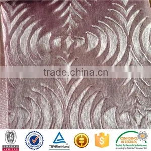 Bamboo Brushed Anti Slip Cut Velvet Upholstery Plastic Drip Back Sofa Cover Fabric thumbnail-4