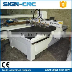 Multi Spindle 3D CNC Router/ 4 Axis Multi Head CNC Router Machine thumbnail-4
