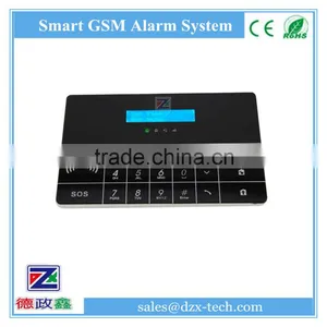 GSM+PSTN Dual Network Alarm System DZX-100-02, RFID Tag, Touch Panel, CE&ROHS Quality Choice thumbnail-3