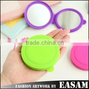 2015 Easam Wholesale Eco-friendly Silicone Cosmetic Mirror thumbnail-4