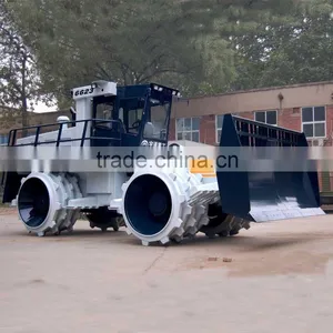 The Atmosphere And Beautiful Appearance OF Hydraulic Landfill Compactor For Sale thumbnail-1