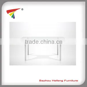Modern Tempered Glass Dining Table thumbnail-1